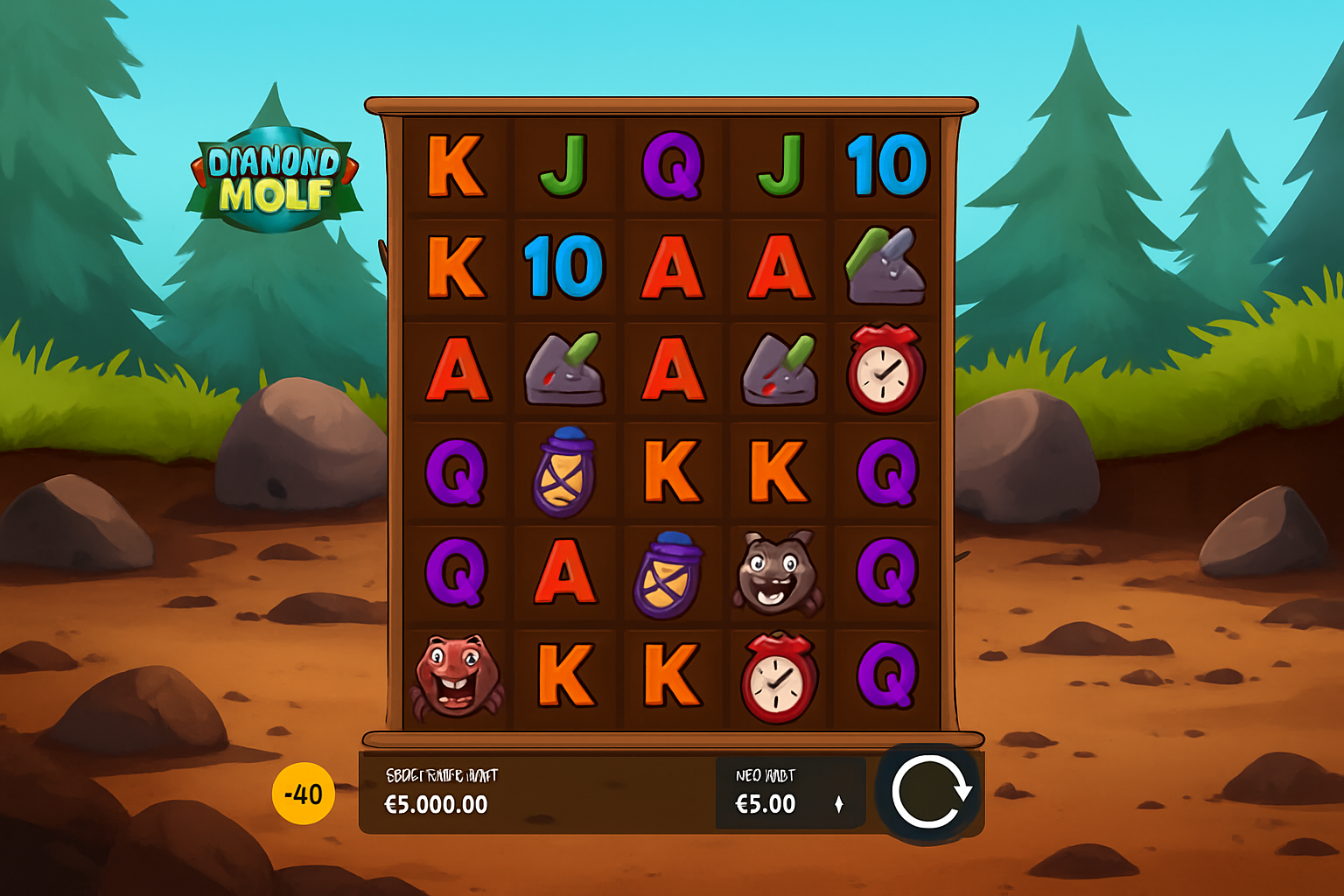 Diamond Mole gameplay